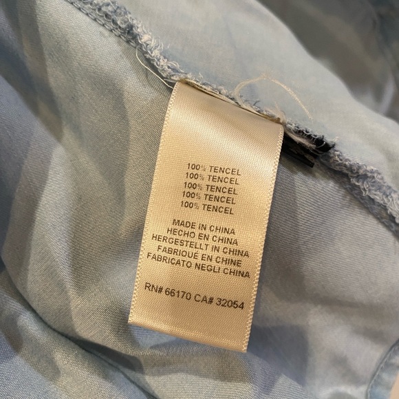 Anthropologie cloth and stone sleeveless split back top size S - Picture 5 of 5